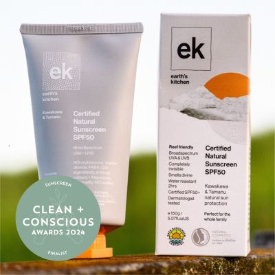 Earth's Kitchen Certified Natural Sunscreen SPF50 150g