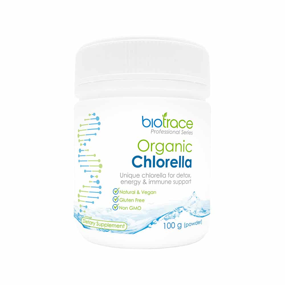 Biotrace Organic Chlorella powder 100g