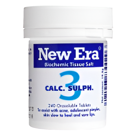 New Era Tissue Salt Calc Sulph #3