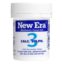 New Era Tissue Salt Calc Sulph #3